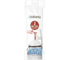 Brabantia PerfectFit Typ J Müllbeutel 20-25 l / einziehbar / 20 Beutel