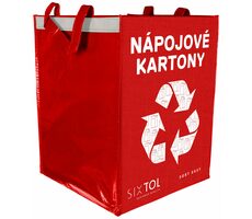 SIXTOL SORT Easy CARTON 36l / Beutel für sortierten Abfall / 30x30x40cm
