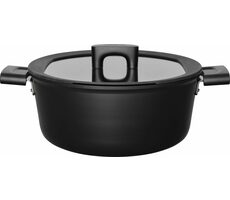 Fiskars Hard Face 1052228 Topf mit Deckel 26 cm / Abverkauf