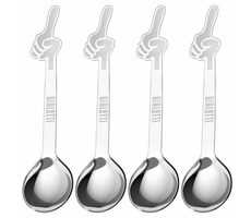 Bialetti Espressolöffel-Set Set mit 4 Espressolöffeln