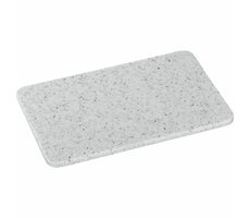 Zassenhaus Schneidebrett grau / 25x16x0,9 cm / Kunststoff / 0,32 kg 