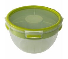 Emsa Clip&Go Salatschüssel 2,6 l grün 