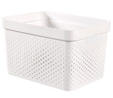 Curver Infinity Aufbewahrungsbox 17 l weiß / 35,5 x 21,5 x 26 cm 