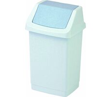 Curver Click-It Mülleimer 9 l grau 