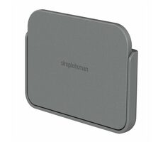 Simplehuman Wandhalter für Abfallkorb CW1645 für Küchen-BIO-Abfälle / Edelstahl