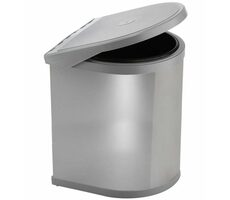 Elletipi RING 12 L Einbau-Türabfallbehälter / Edelstahl