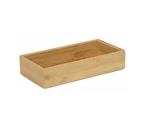 Compactor Bamboo Box XXL / Aufbewahrungsorganisator Compactor / 30 x 15 x 6,5 cm