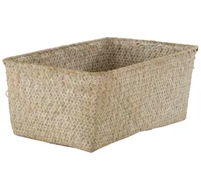 Compactor KITO beige / Aufbewahrungskorb - handgestrickt / 30 x 20 x 13 cm