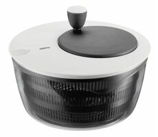 Gefu ROTARE weiß-schwarz / Salatschleuder / 3 L / Kunststoff 