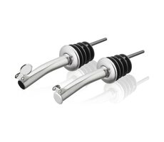 Gefu BECURO Flaschentrichter silber / Edelstahl 