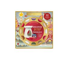 Yankee Candle Weihnachtsset 2024, Aromalampe und Duftwachse 