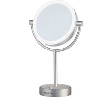Sencor SMM 3090SS Doppelseitiger Kosmetikspiegel / 18 cm / LED-Beleuchtung 