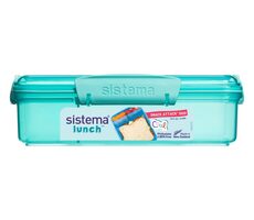 Sistema Lunch Lunchbox mit 2 separaten Fächern 975 ml mint