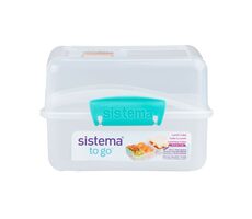 Sistema TO GO Lunchbox mit 2 Fächern 1,4 l mint