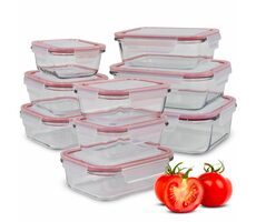 Classbach FHD 4011 G Konservengläser-Set 9-tlg. / 1x 1,52l & 1x 1,04l & 2x 0,68l & 2x 0,52l & 2x 0,41l & 1x 0,37l / Glas