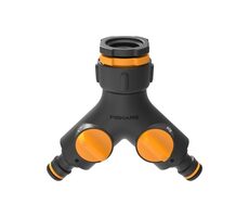 Fiskars 1027061 Comfort Doppelhahnanschluss für alle Größen