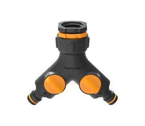 Fiskars 1027061 Comfort Doppelhahnanschluss für alle Größen