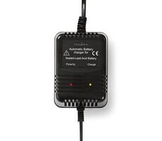 Nedis Bleiakku-Ladegerät / 2,3 / 6,9 / 13,8 V DC / 0,6 A / Batterieklemmen