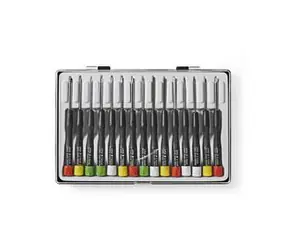 Nedis Schraubendrehersatz 15-teilig / 3x PH / 4X Schlitz / 4X Sechskant / 4X Tx