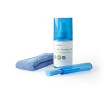Nedis Bildschirmreiniger 200 ml / Spray inkl. Wischer / Laptop / TV / Smartphone / Tablet 