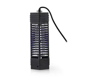 Nedis Elektrische Insektenfalle schwarz / 6 W / Lampentyp: F6T5 / BL / Wirkungsbereich: 50 m2 