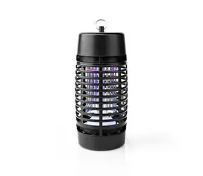 Nedis Elektrische Insektenfalle Schwarz / 3 W / Leuchtmitteltyp: LED-Lampe / Wirkungsbereich: 30 m 