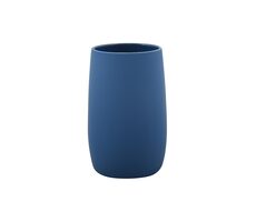 MSV ASTI Zahnputzbecher dunkelblau / Kunststoff