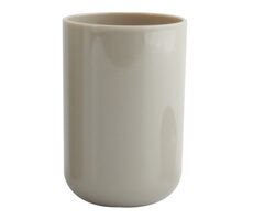 MSV INAGUA Zahnputzbecher graubraun/Kunststoff