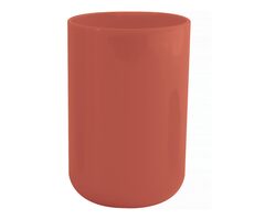 MSV INAGUA Zahnputzbecher Terrakotta/Kunststoff