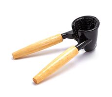 MSV Nussknacker schwarz / Holzgriff