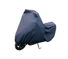 MSV Motorrad Staubschutzhülle grau / PVA / 60 x 135 cm