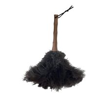 MSV Staubwedel aus Straußenfedern mit Bambusgriff 33 cm