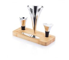 XD Design Airo Lux Weinset silber