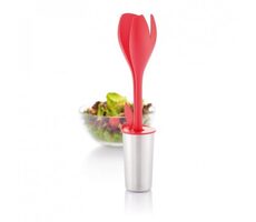 XD Design Salatbesteck Tulip rot