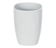 Spirella PURE Zahnputzbecher weiß / Kunststoff