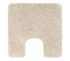 Spirella HIGHLAND Badezimmer WC-Vorleger 55 x 55 cm beige / Mikrofaser