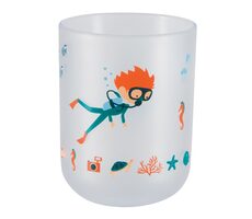 Spirella SCUBA DIVER Kinderzahnputzbecher Taucher / Kunststoff