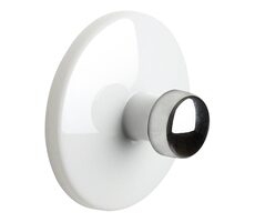 Spirella BOWL selbstklebender Haken weiß / ABS / Durchmesser 50 mm