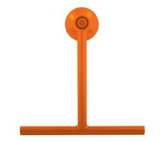 Spirella TIM Duschabzieher mit Saugnapf orange / Kunststoff / 22 cm