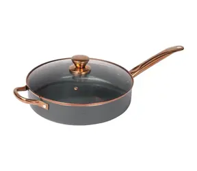 Lamart Orro Bratpfanne mit Deckel 28 cm grau / Aluminium