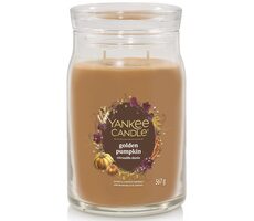 Yankee Candle Golden Pumpkin Signature groß