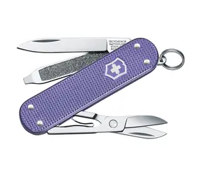 VICTORINOX Taschenmesser Classic SD Alox Farben Elektrisch Lavendel