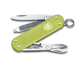 VICTORINOX Taschenmesser Classic SD Alox Farben Lime Twist