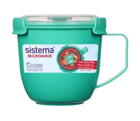 Sistema Mikrowellen-Suppenbecher, groß, 900 ml, Minze