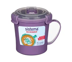 Sistema Mikrowellen-Suppenbecher, 656 ml, lila
