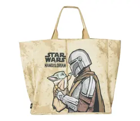Cerdá Star Wars The Mandalorian Einkaufstasche XL / 42 x 0,5 x 60 cm