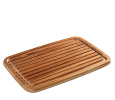 Zassenhaus 55030 Brotschneidebrett / 42 x 27,5 x 2 cm / Akazienholz