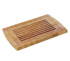 Zassenhaus 54064 Brotschneidebrett / 42 x 28,5 x 2 cm / Bambus