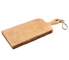 Zassenhaus 59052 Schneidebrett mit Griff / 46 x 19 x 2,5 cm / Mangoholz / 1,16 Kg