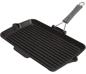 Staub 40509-343-0 Grillpfanne 31 x 21 cm schwarz 